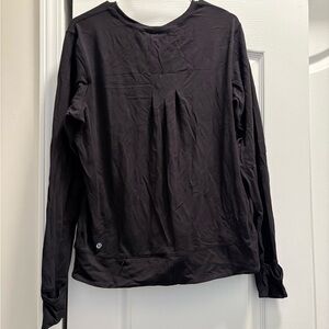 Lululemon Black Long Sleeve Training Pullover